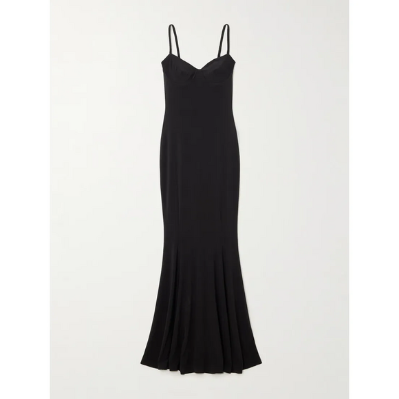 Norma Kamali Dresses & Skirts - Norma Kamali Stretch-jersey maxi dress in Black